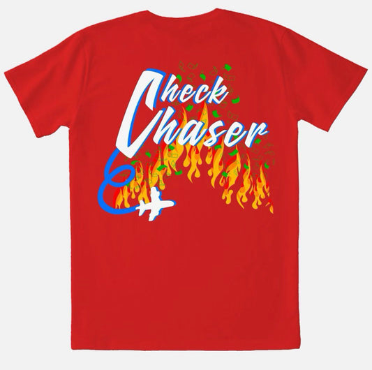 Checkchaser Flaming Jet Tee